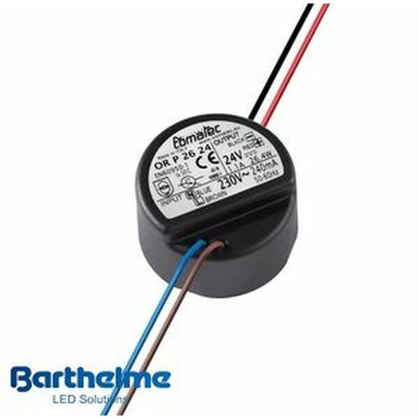Barthelme LED-Betriebsgerät LB22 Unterputz 24VDC/1,1A/26,4W 54x33mm