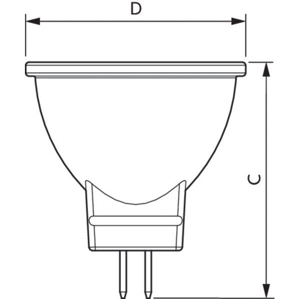 Philips LED-Leuchtmittel CorePro LEDspot 2,3-20W GU4.0 MR11 827