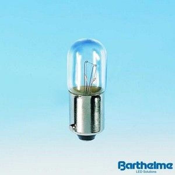 Barthelme Röhrenlampe KRL 10x28mm BA9s 24V 2W