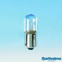 Barthelme Röhrenlampe KRL 10x28mm BA9s 24-30V 2W