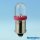 Barthelme LED-Leuchtmittel BR 10x28mm 230V AC/DC BA9s ugrün