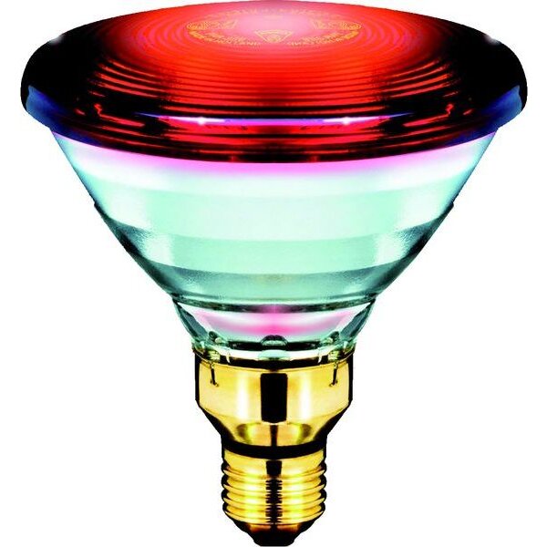 Philips Infrarotlampe PAR38 IR 150W E27 125-130V Red 1CT/12