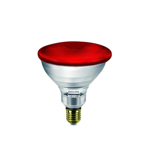 Philips Infrarotlampe PAR38 IR 100W E27 240V Red 1CT/12