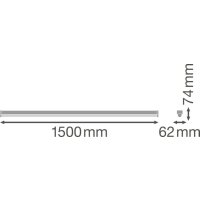 LEDV LED-Lichtleiste Linear Ultra Outp. 1500 46W 4000K...