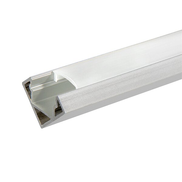 nobile Eckprofil Alu 2 OP 2m (bis 12mm)