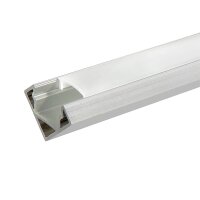 nobile Eckprofil Alu 2 OP 2m (bis 12mm)