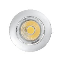 nobile LED-Deckeneinbaustrahler LB22 A 5068 T Flat chrom...