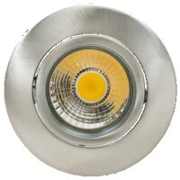 nobile LED-Deckeneinbaustrahler LB22 A 5068 T Flat nickel-geb 8W 930 38° dim