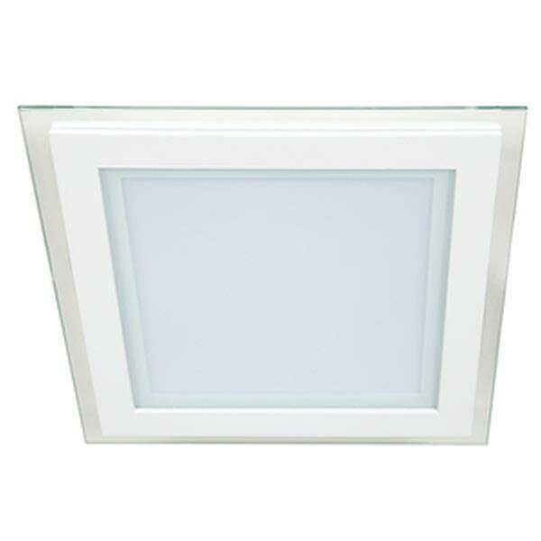 nobile LED-Einbauleuchte LB22 Glas Panel weiß 200Q SCCT