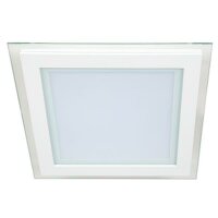 nobile LED-Einbauleuchte LB22 Glas Panel weiß 200Q...