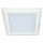 nobile LED-Einbauleuchte LB22 Glas Panel weiß 200Q SCCT