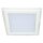 nobile LED-Einbauleuchte LB22 Glas Panel weiß 200Q SCCT