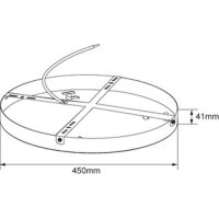 nobile Deckenbefestigung LB22 für Pendel Panel...