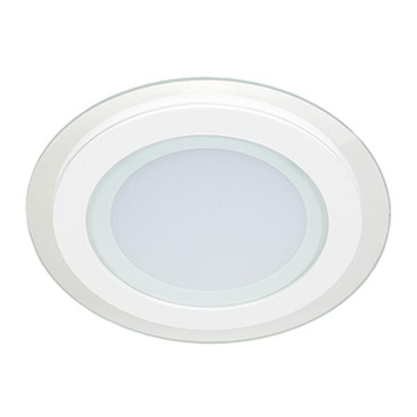 nobile LED-Einbauleuchte LB22 Glas Panel weiß 160R SCCT