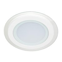 nobile LED-Einbauleuchte LB22 Glas Panel weiß 160R...