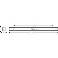 Trilux LED-Wannenleuchte Montigo 1500 O 3300-840 IP40 ET