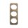 Busch-Jaeger Rahmen 1733-21 3fach bronze
