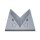 Busch-Jaeger Bewegungsmelder Decken-/Eckadapter 6868-208 silber metallic