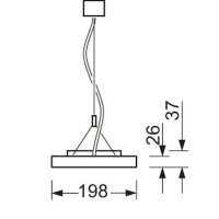 Regiolux LED-Pendelleuchte stail-SHLPI/1500-2 6700lm 840