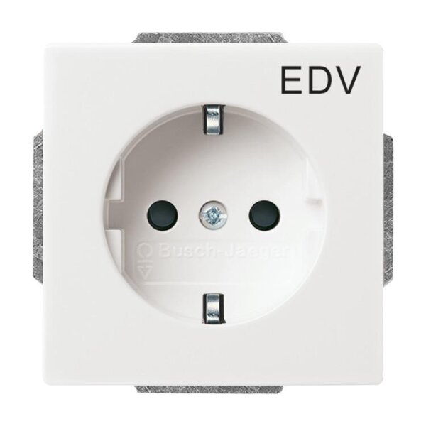 Busch-Jaeger Steckdose SCHUKO 20 EUCKS/DV-84 studioweiß
