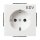 Busch-Jaeger Steckdose SCHUKO 20 EUCKS/DV-84 studioweiß