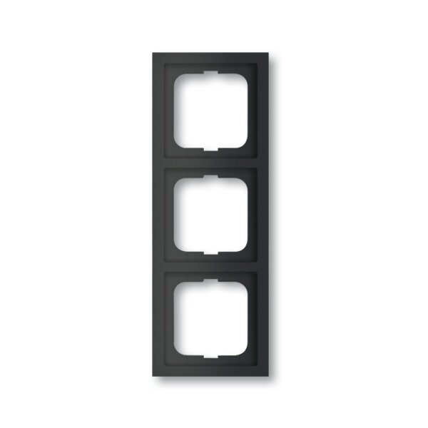 Busch-Jaeger Rahmen 1723-885K 3fach schwarz matt 2CKA001754A4421