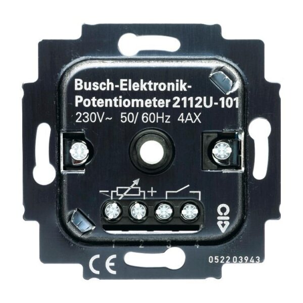 Busch-Jaeger Einbau-Elektronik-Potentiometer 2112 U-101