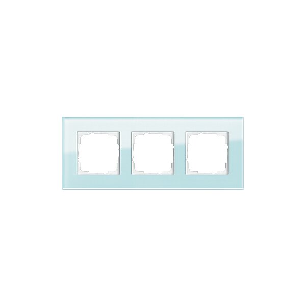 GIRA Rahmen 021318 3fach Esprit Glas Mint