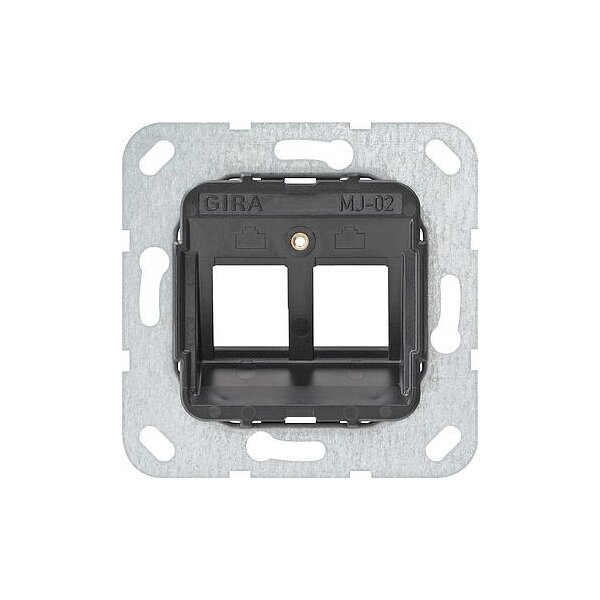 GIRA Tragring 560200 Modular Jack 2 2fach