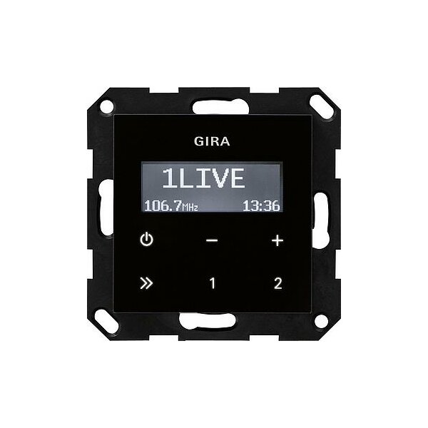 GIRA UP-Radio 228405 RDS o. Lautsprecher System 55 sw