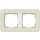 GIRA Rahmen 0212417 2fach E3 Sand/Reinweiss