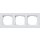 GIRA Abdeckrahmen 0213295 3fach flach E2 reinweiss