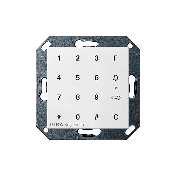 GIRA Keyless In 260527 Codetastatur System 55 rw matt