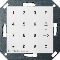 GIRA Keyless In 260527 Codetastatur System 55 rw matt