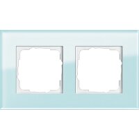 GIRA Rahmen 021218 2fach Esprit Glas Mint