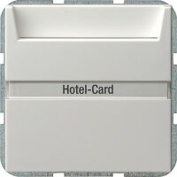 GIRA Hotel Card Taster 014003 BSF System 55 reinweiss