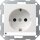 GIRA Steckdose SCHUKO 117027 LED-Leuchte System 55 rw matt