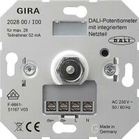 GIRA Potentiometer 202800 Einsatz Dali Netzteil integriert