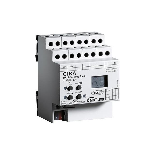 GIRA Gateway 218000 DALI Plus KNX REG