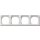 GIRA Rahmen 109403 4fach BSF waag Standard 55 rw