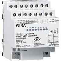 GIRA Binäreingang 212800 8fach 12-48 potentialfrei...