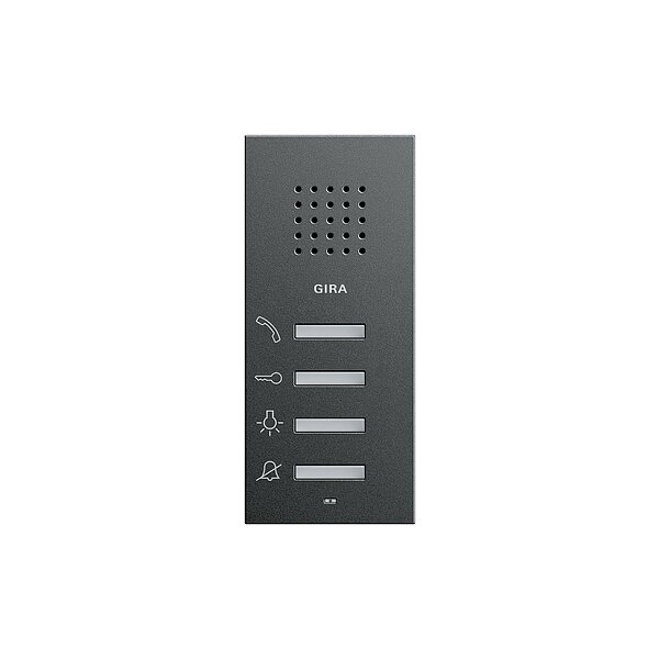 GIRA Audio-Haustelefon 125028 AP System 55 anthrazit
