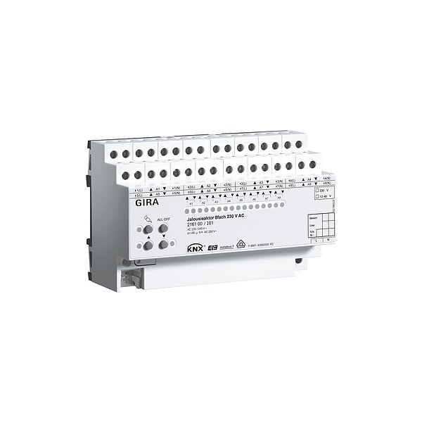 GIRA Aktor 216100 KNX/EIB Jalousie 8ach 230VAC REG