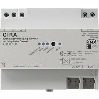 GIRA Spannungsversorgung 213800 KNX/REG 1280mA Drossel