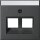 GIRA Abdeckung 264028 BSF Mod Jack 30° 2f System 55 Ant