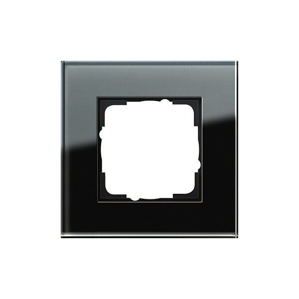 GIRA Rahmen 021105 1fach Esprit Glas schwarz