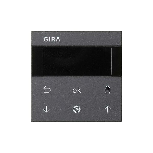 GIRA Jalousie- und Schaltuhr 536628 Display System 55 anthrazit
