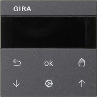 GIRA Jalousie- und Schaltuhr 536628 Display System 55...