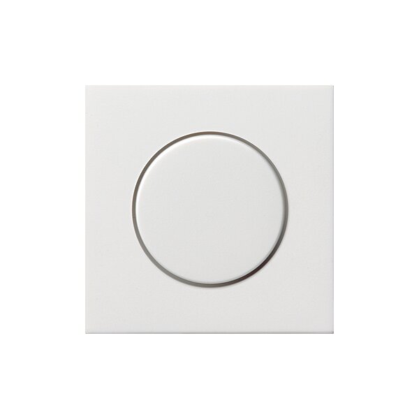 GIRA Abdeckung 0650112 Drehdimmer Fläche reinweiss