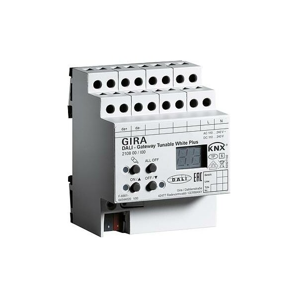 GIRA Gateway 210800 DALI Plus KNX REG